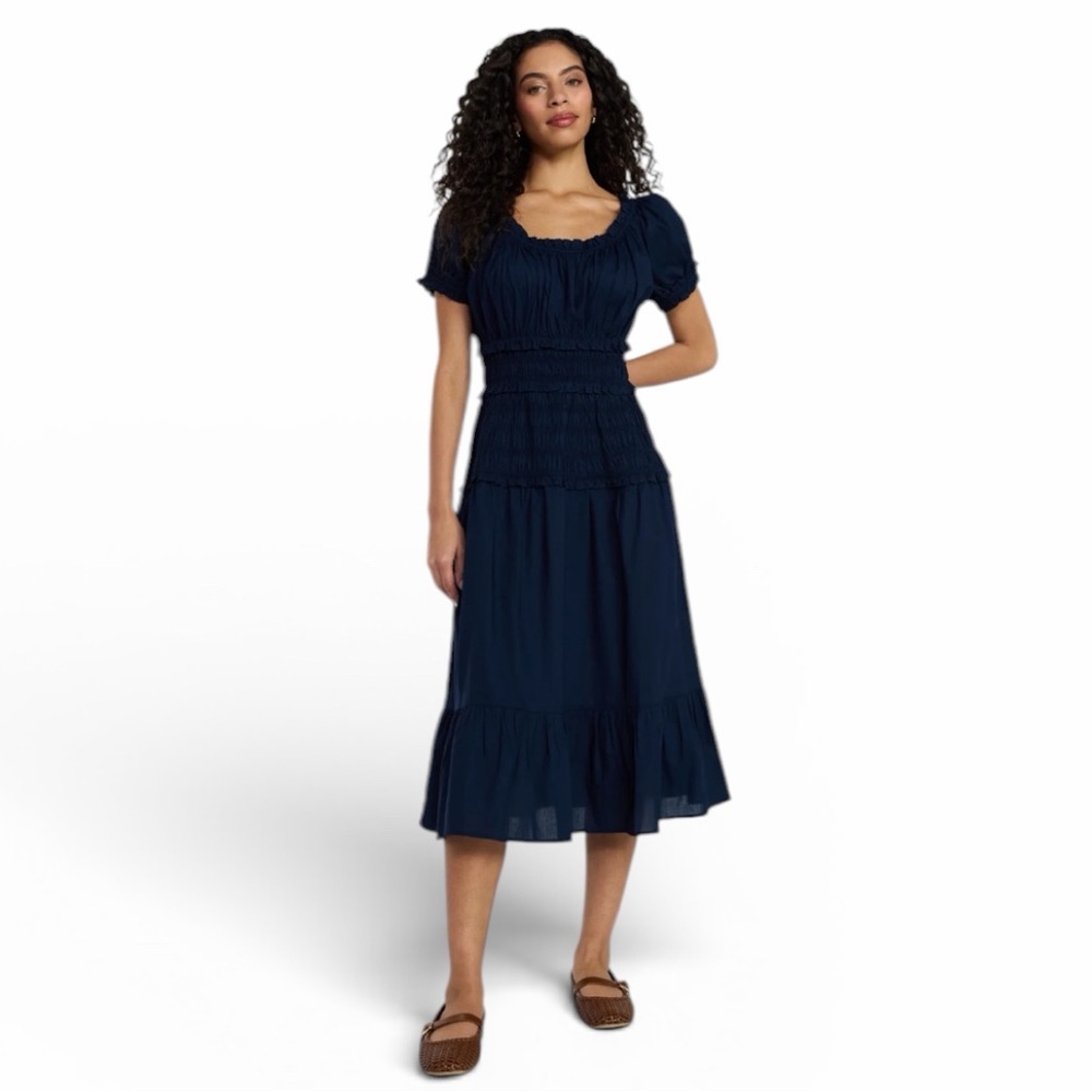 Time and Tru Smock Peasant Dress